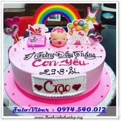 Mẫu Bánh Sinh Nhật Đẹp - A385